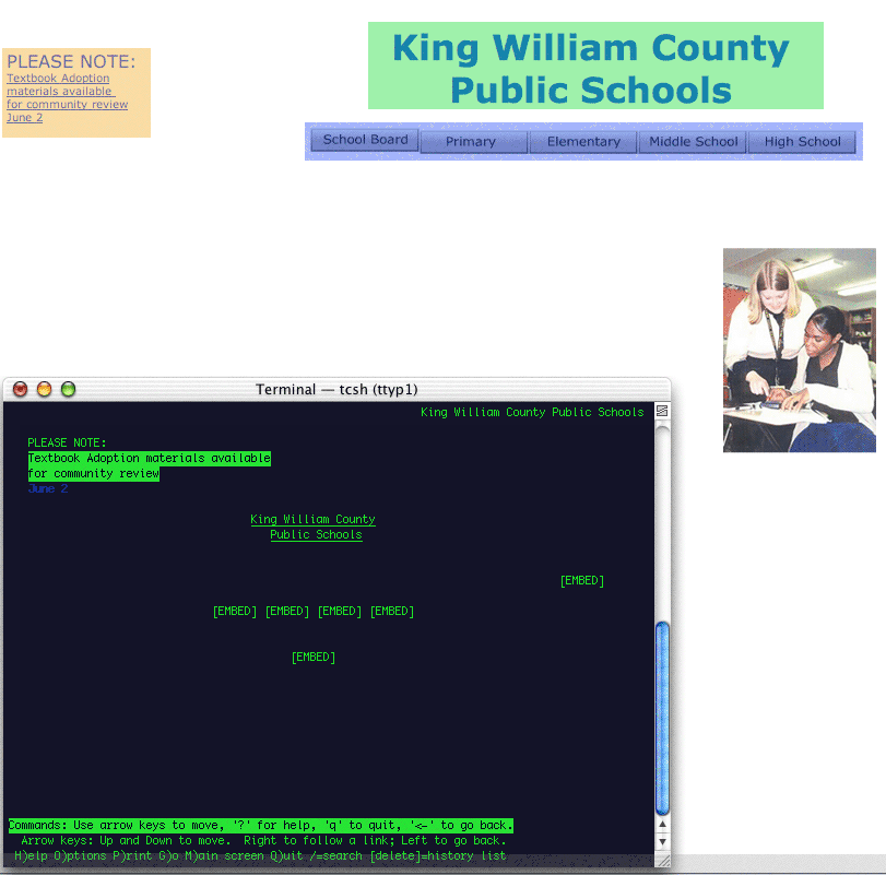 pict of the king william website