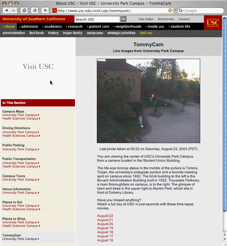 another, internal page from the usc site