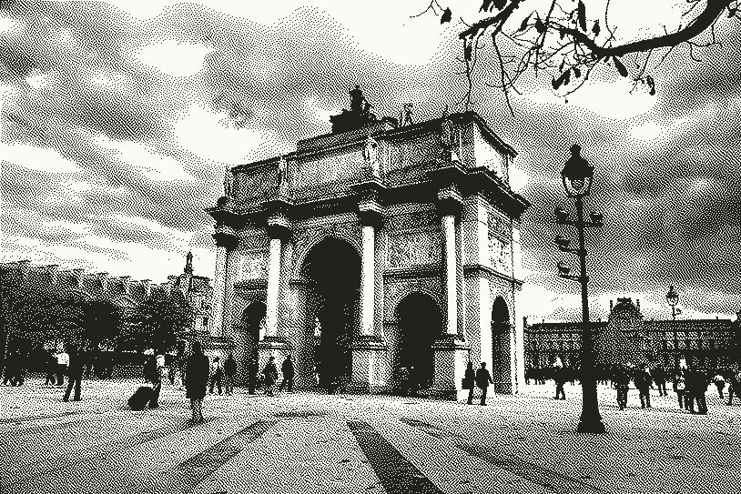 Arc outside the Louvre