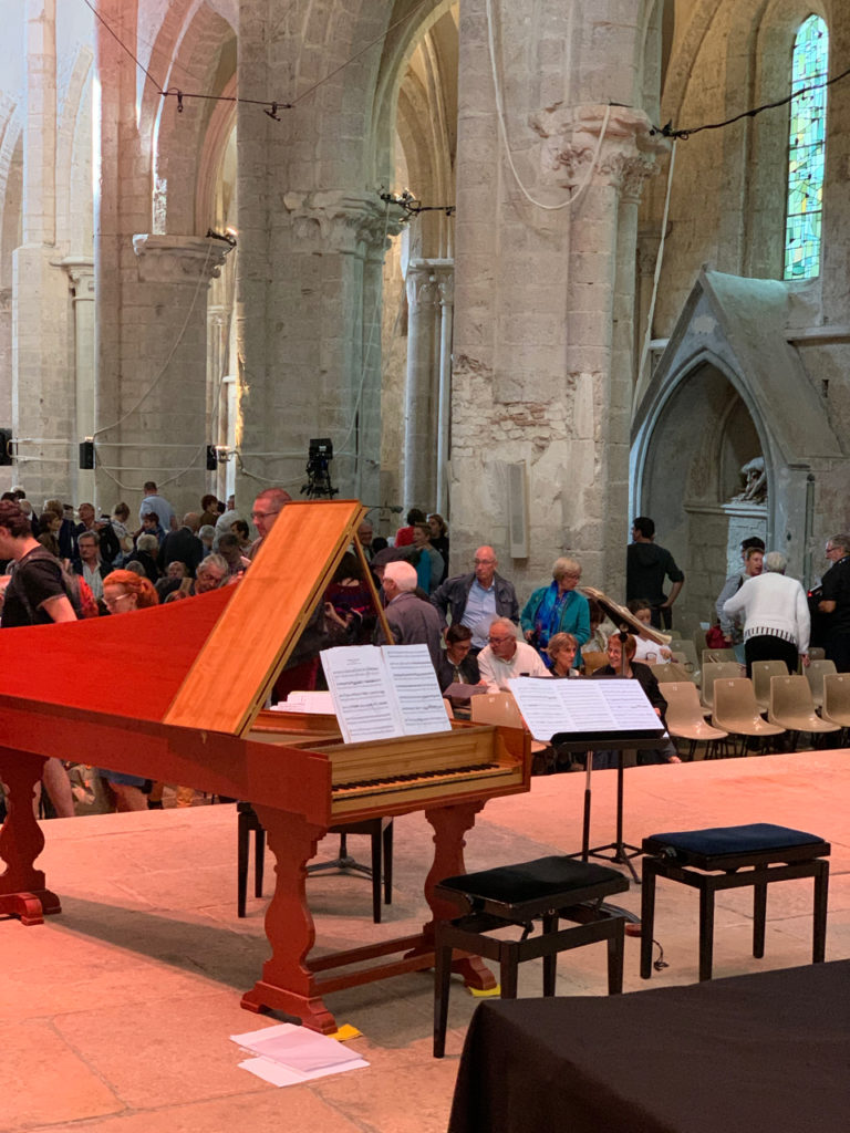 harpsichord in situ